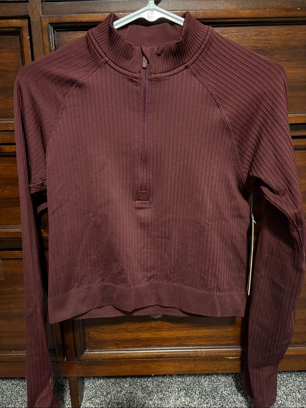 Lululemon Rest Less Cropped Half zip